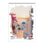 ΜΠΛΟΚ ΣΧΕΔΙΟΥ Α5 I LOVE GREECE 30φυλλα (Συσκ-10τεμ) - Image 4