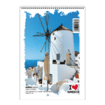 ΜΠΛΟΚ ΣΧΕΔΙΟΥ Α5 I LOVE GREECE 30φυλλα (Συσκ-10τεμ) - Image 7