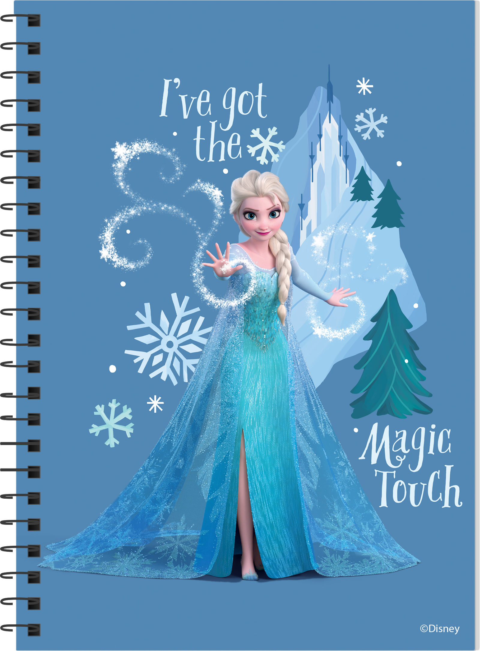 70534 ΤΕΤΡΑΔΙΟ ΣΠΙΡΑΛ "FROZEN" 17x25/120ΣΕΛ-2 ΘΕΜΑΤΑ (ΣΥΣΚ-10ΤΕΜ) - Image 1