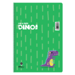 ΤΕΤΡΑΔΙΟ ΣΠΙΡΑΛ "DINO" 17x25/120ΣΕΛ-2 ΘΕΜΑΤΑ (ΣΥΣΚ-10ΤΕΜ) - Image 2