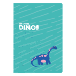 ΤΕΤΡΑΔΙΟ "DINO" ΡΙΓΕ 17x25 40 ΦΥΛΛΑ (ΣΥΣΚ-15ΤΕΜ)