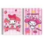 ΤΕΤΡΑΔΙO ΣΠΙΡΑΛ "MY MELODY" 17x25/60 ΦΥΛΛΑ 2 ΘΕΜΑΤΩΝ ΣΕ 2 ΣΧΕΔΙΑ (ΣΥΣΚ-8ΤΕΜ)