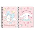 ΤΕΤΡΑΔΙO ΣΠΙΡΑΛ "CINNAMOROLL" 17x25/60 ΦΥΛΛΑ 2 ΘΕΜΑΤΩΝ ΣΕ 2 ΣΧΕΔΙΑ (ΣΥΣΚ-8ΤΕΜ)