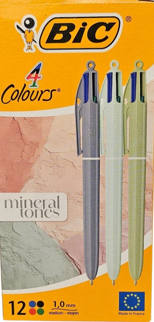 ΣΤΥΛΟ BIC MINERAL TONES 1.0mm 4 ΧΡΩΜΑΤΩΝ