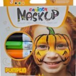 ΧΡΩΜΑΤΑ ΠΡΟΣΩΠΟΥ MASK UP PUMKIN  CARIOCA  SET 3 ΧΡΩΜΑΤΑ