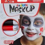 ΧΡΩΜΑΤΑ ΠΡΟΣΩΠΟΥ MASK UP CREEPY   CARIOCA  SET 3 ΧΡΩΜΑΤΑ
