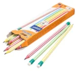 ΜΟΛΥΒΙ ΜΕ ΓΟΜΑ ΡΙΓΕ EVOLUTION STRIPES 646 BIC (ΣΥΣΚ-12ΤΕΜ)