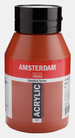 ΑΚΡΥΛΙΚΟ AMSTERDAM 1L No.411 Burnt Sienna