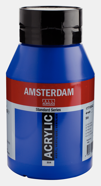 06018 ΑΚΡΥΛΙΚΟ AMSTERDAM 1L No.504 Ultramarine - Image 1