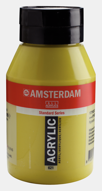 06034 ΑΚΡΥΛΙΚΟ AMSTERDAM 1L No.621 Olive Green Light - Image 1