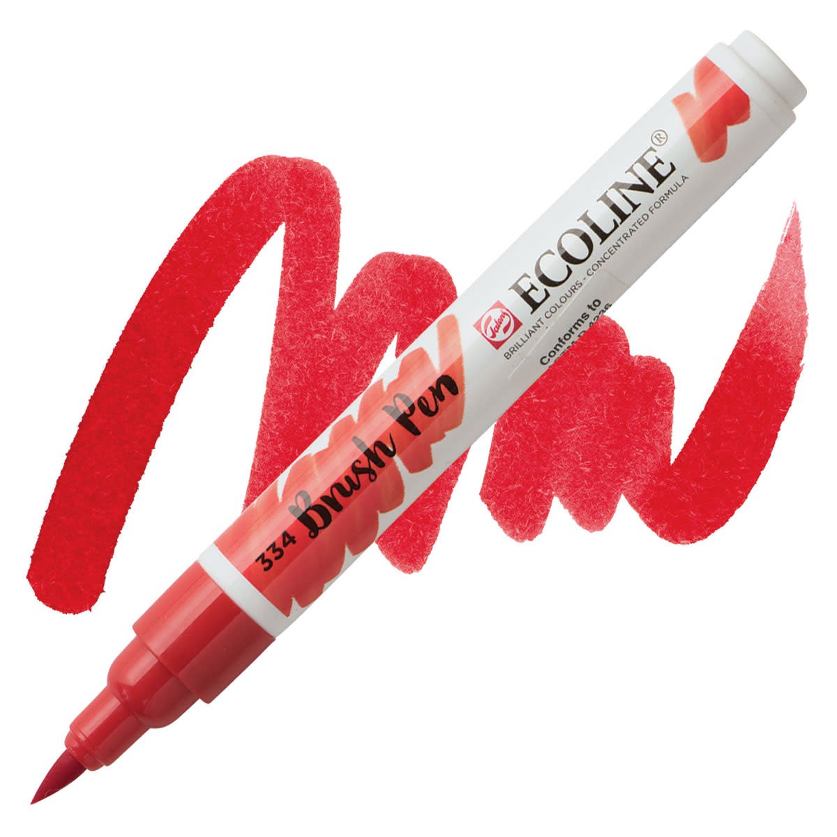 22546 ECOLINE ROYAL TALENS BRUSHPEN 334 Scarlet - Image 1