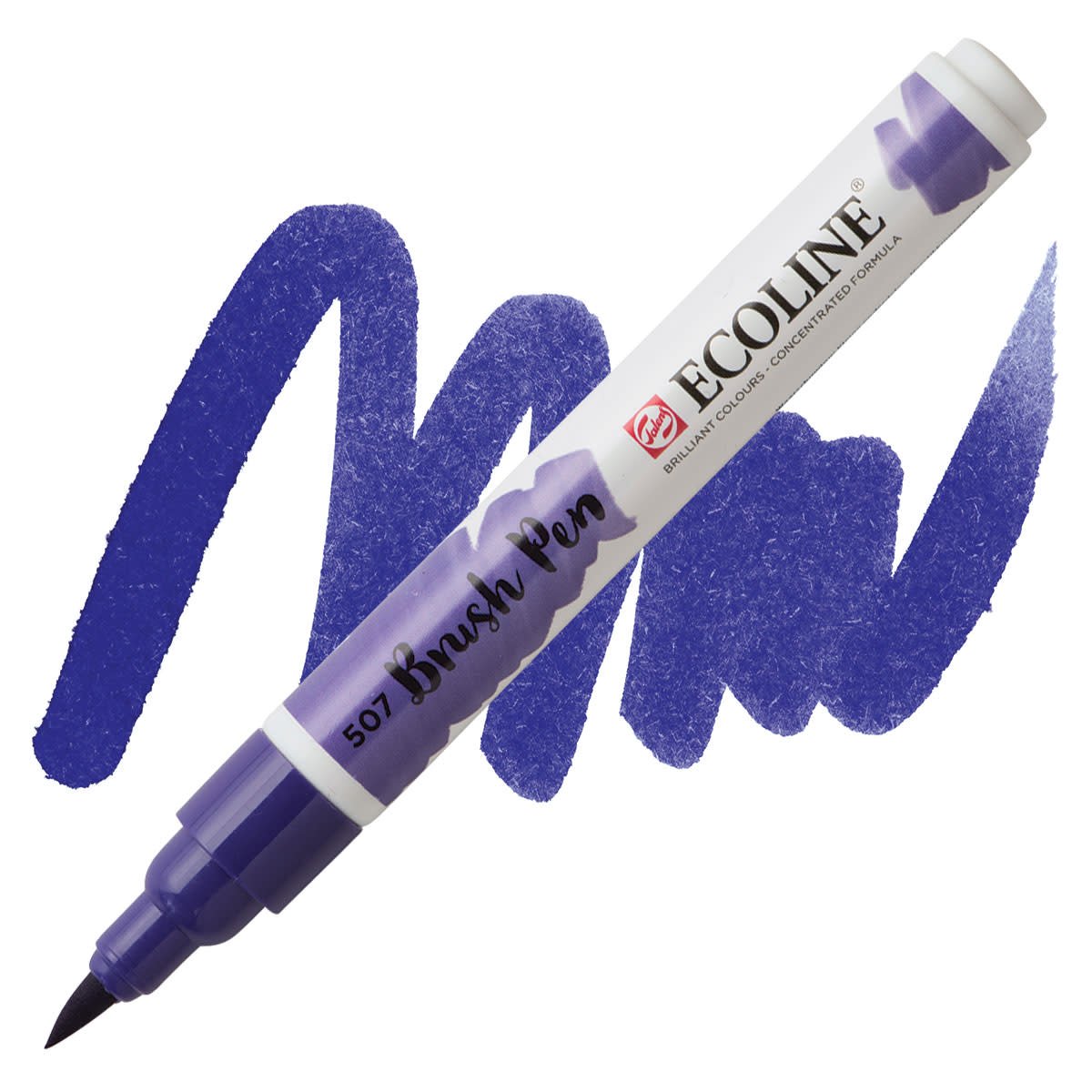 22547 ECOLINE ROYAL TALENS BRUSHPEN 507 Ultramarine Violet - Image 1