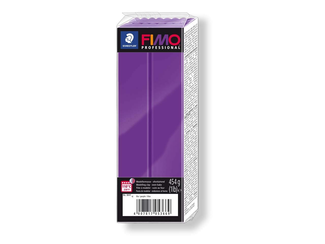 30245 STAEDTLER ΠΗΛΟΣ FIMO PROFESSIONAL 8041-6 Lilac 454g - Image 1