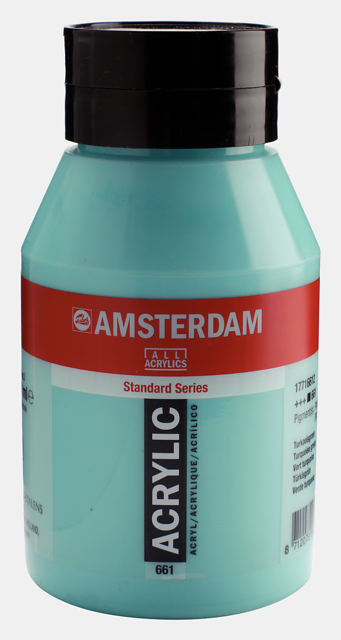 31975 ΑΚΡΥΛΙΚΟ AMSTERDAM 1L No.661 Turquoise Green - Image 1