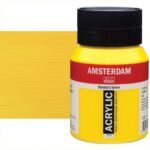 ΑΚΡΥΛΙΚΟ AMSTERDAM 500ml No.272 Transparent Yellow Medium