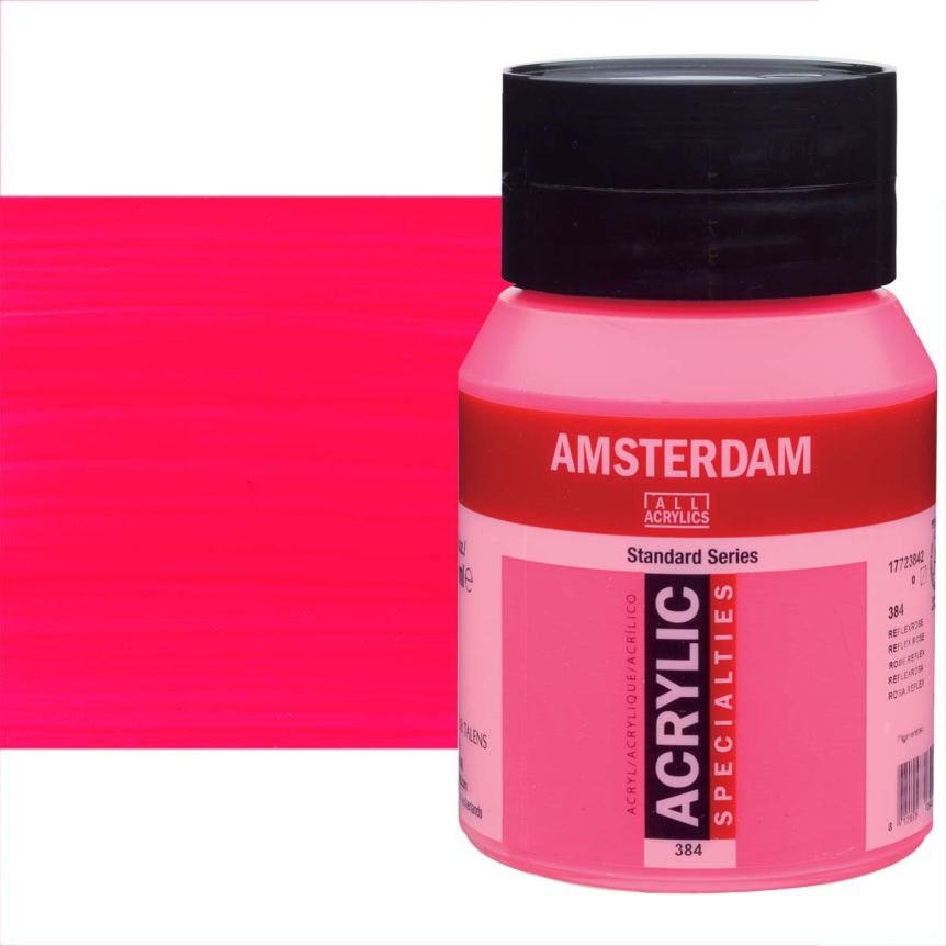 64860 ΑΚΡΥΛΙΚΟ AMSTERDAM 500ml No.384 Reflex Rose - Image 1