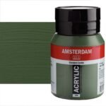 ΑΚΡΥΛΙΚΟ AMSTERDAM 500ml No.622 Olive Green Deep