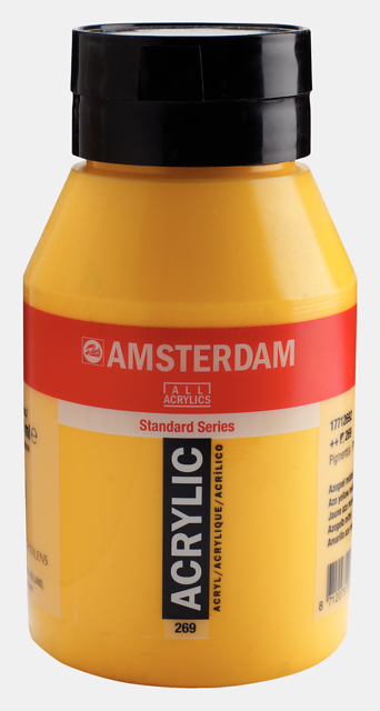 64902 ΑΚΡΥΛΙΚΟ AMSTERDAM 1L No.269 Azo Yellow Medium - Image 1
