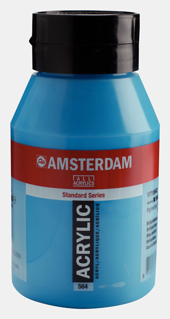 64919 ΑΚΡΥΛΙΚΟ AMSTERDAM 1L No.564 Brilliant Blue - Image 1