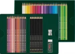 ΚΑΣΕΤΙΝΑ/ΣΕΤ 40TEM ΞΥΛΟΜΠΟΓΙΑΣ POLYCHROMOS-8 ΜΟΛΥΒΙΑ  PITT MAT-ΞΥΣΤΡΑ -ΓΟΜΑ 210054 - Image 2