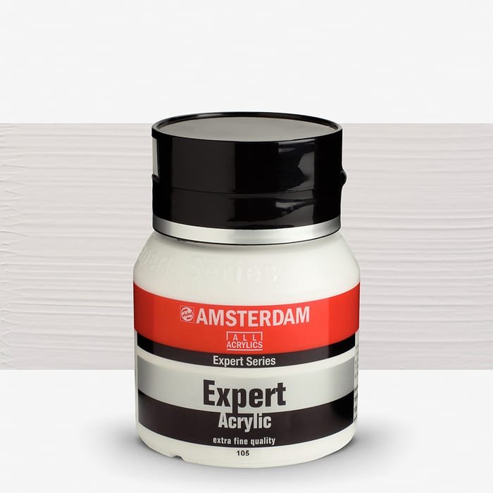 ΑΚΡΥΛΙΚΟ AMSTERDAM 400ml EXPERT Νο 105 Titanium White