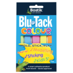 ΚΟΛΛΗΤΙΚΟ PATAFIX BLU TACK COLOUR BOSTIK 75g ΠΟΛΥΧΡΩΜΟ