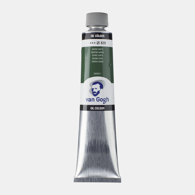 68515 ΛΑΔΙΑ VAN GOGH S1 200ml No.629 Green Earth - Image 1