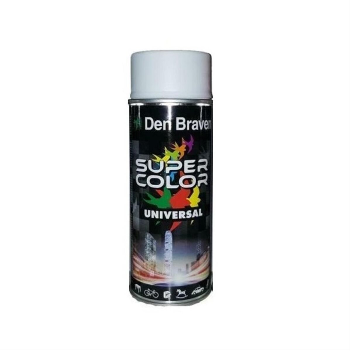 68621 ΣΠΡΕΙ ΑΚΡΥΛΙΚΟ DEN BRAVEN ΛΕΥΚΟ 9010 ΜΑΤΤ 400ml BOSTIK - Image 1