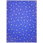 ΧΑΡΤΟΝΙ ΜΕ ΣΧΕΔΙΑ GOLD STARS 50x70 300g/BLUE-GOLD (ΣΥΣΚ-10ΤΕΜ)