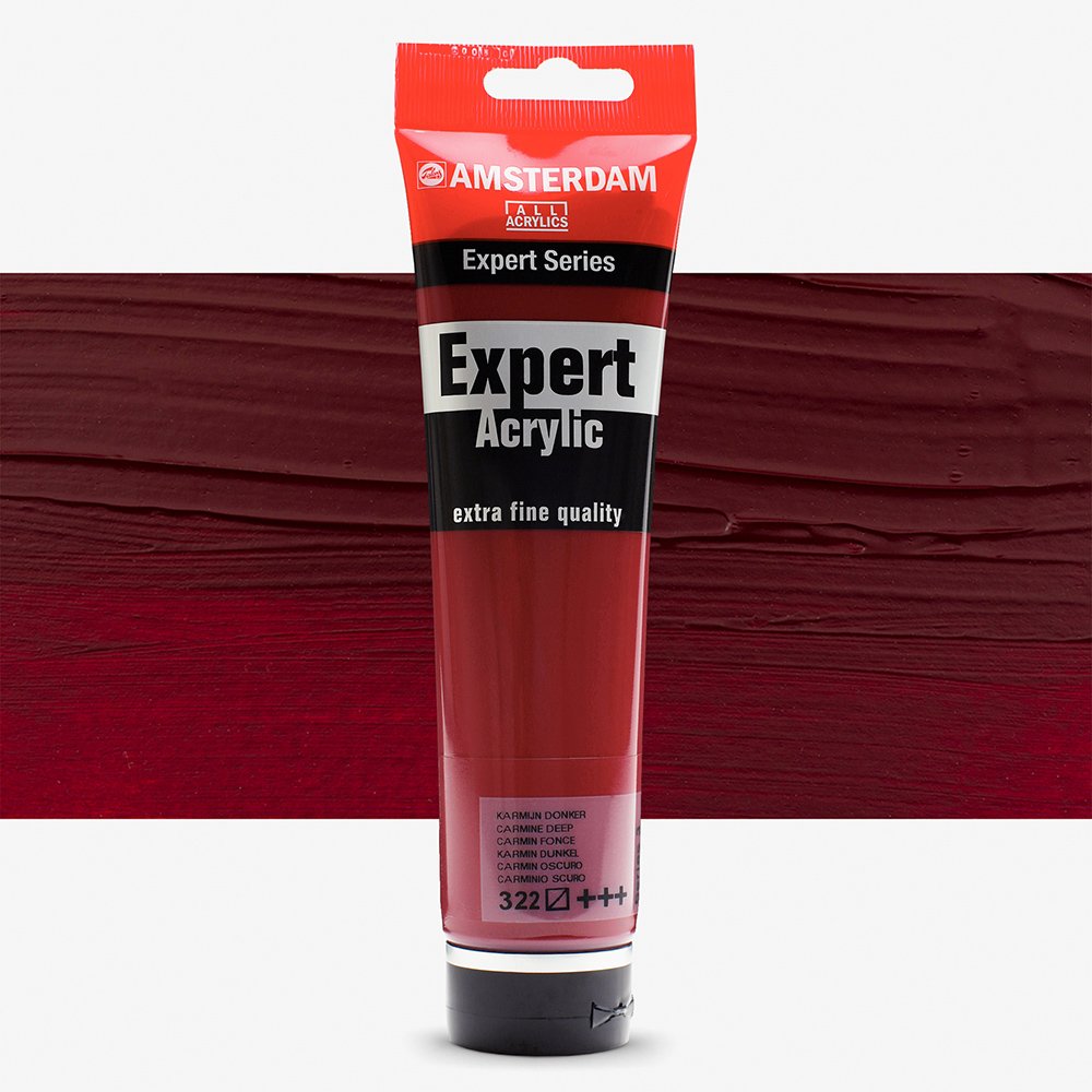 69988 ΑΚΡΥΛΙΚΟ AMSTERDAM S3 150ml EXPERT No.322 Carmine Deep - Image 1