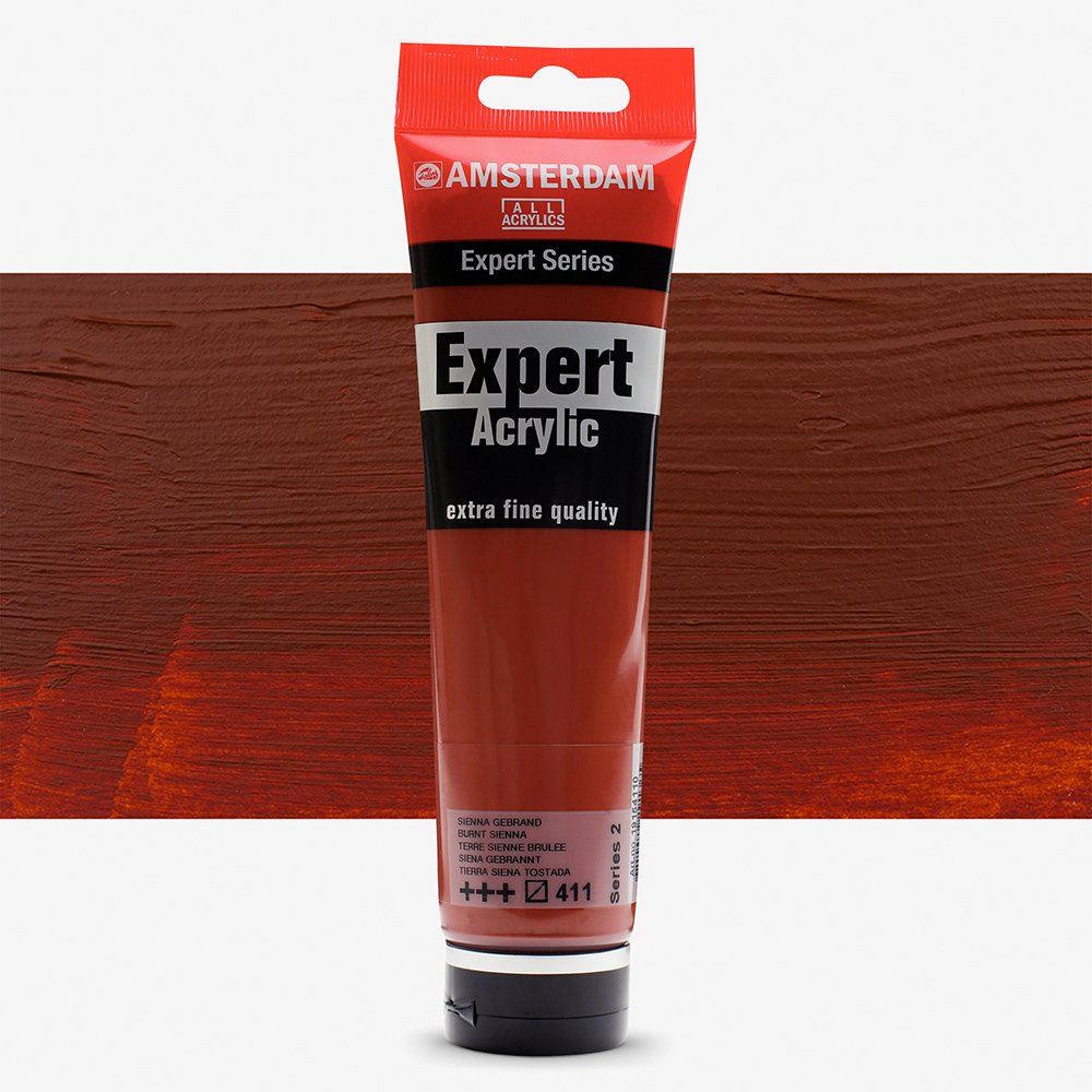 70378 ΑΚΡΥΛΙΚΟ AMSTERDAM S2 150ml EXPERT No 411 Burnt Sienna - Image 1