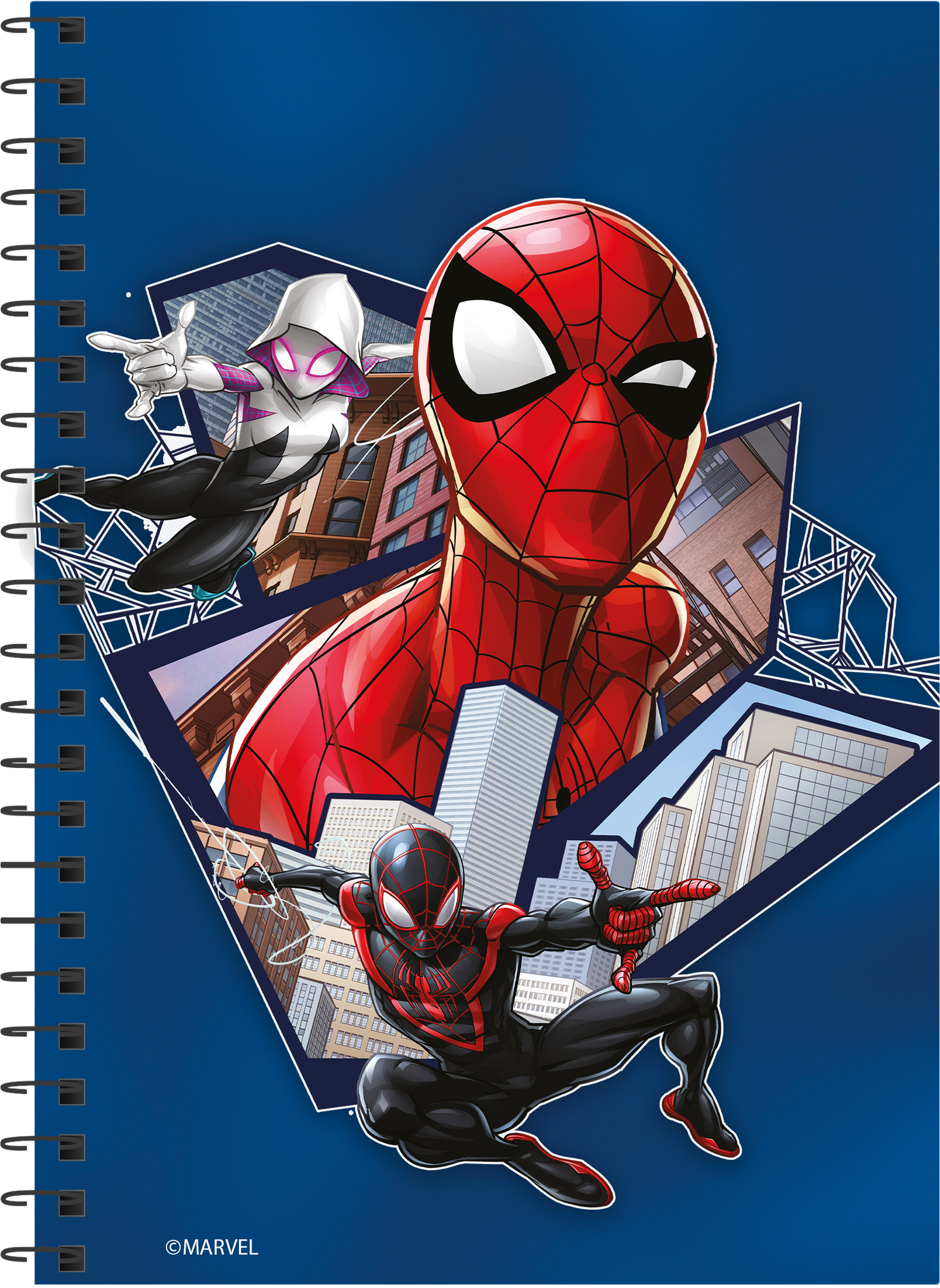 70761 ΤΕΤΡΑΔΙΟ ΣΠΙΡΑΛ "SPIDERMAN" 17x25/120ΣΕΛ-2 ΘΕΜΑΤΑ (ΣΥΣΚ-10ΤΕΜ) - Image 1