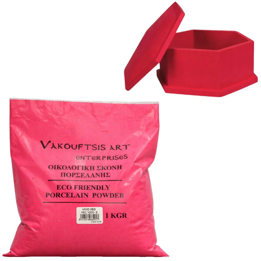 70774 ΠΟΡΣΕΛΑΝΗ ΚΟΚΚΙΝΗ 1 kg - Image 1