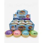 ΠΑΙΧΝΙΔΙ ANTISTRESS DUMPLING SQUISHY  GLITTER ΜΕ ΦΩΣ (ΣΥΣΚ-12ΤΕΜ)
