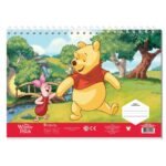 ΜΠΛΟΚ ΖΩΓΡΑΦΙΚΗΣ "WINNIE THE POOH" 23x33cm 40 ΦΥΛΛΑ ΑΥΤΟΚΟΛΛΗΤΑ-ΣΤΕΝΣΙΛ-2ΣΕΛ ΧΡΩΜ/ΣΜΟΥ ΣΕ 2 ΣΧΕΔΙΑ - Image 2