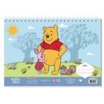 ΜΠΛΟΚ ΖΩΓΡΑΦΙΚΗΣ "WINNIE THE POOH" 23x33cm 40 ΦΥΛΛΑ ΑΥΤΟΚΟΛΛΗΤΑ-ΣΤΕΝΣΙΛ-2ΣΕΛ ΧΡΩΜ/ΣΜΟΥ ΣΕ 2 ΣΧΕΔΙΑ
