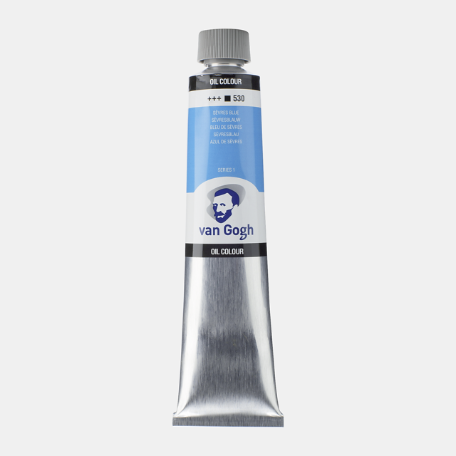 71049 ΛΑΔΙΑ VAN GOGH S1 200ml No.530 Sevres Blue - Image 1