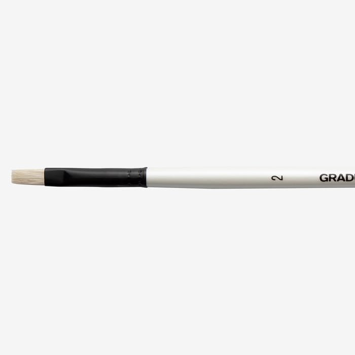 ΠΙΝΕΛΟ ΠΛΑΚΕ Νο2 GRADUATE ΤΡΙΧΑ ΧΟΙΡΟΥ BRISTLE BRIGHT