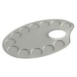 ΠΑΛΕΤΑ ΜΕΤΑΛΛΙΚΗ  ΟΒΑΛ TALENS 12.6x18.5cm