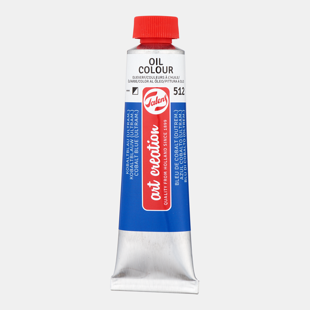 18051 ΛΑΔΙΑ ART CREATION 40ml No.512 Cobalt Blue (Ultramarine) - Image 1