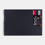 ΜΠΛΟΚ ΣΠΙΡΑΛ BLACK BOOK Α4 AMSTERDAM