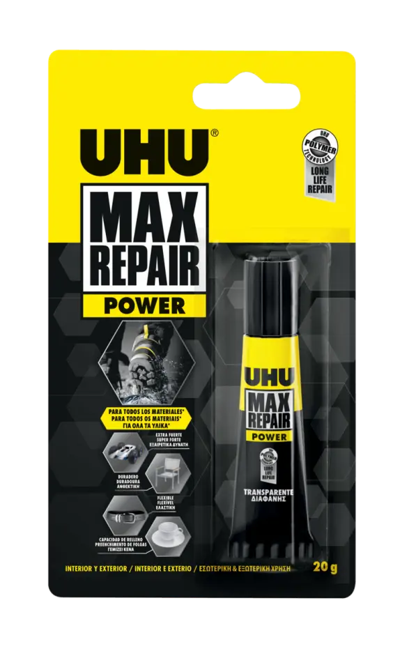 21731 ΚΟΛΛΑ UHU MAX REPAIR 20g (ΣΥΣΚ-6ΤΕΜ) - Image 1