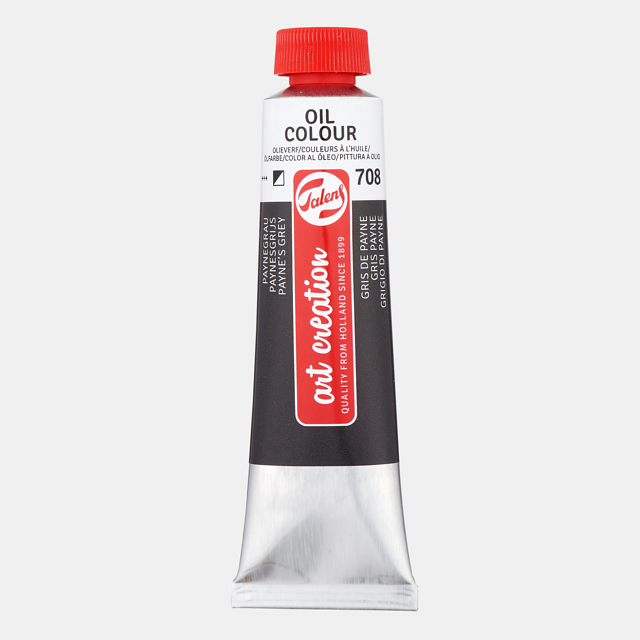 21828 ΛΑΔΙΑ ART CREATION 40ml No.708 Payne's Grey - Image 1