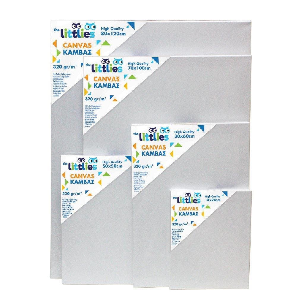 22492 ΚΑΜΒΑΣ ΣΕ ΤΕΛΑΡΟ ΖΩΓΡΑΦΙΚΗΣ 30x30cm 320gsm - Image 1