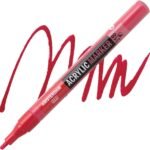 ΜΑΡΚΑΔΟΡΟΣ ΑΚΡΥΛΙΚΟΣ AMSTERDAM 2mm 318 Carmine SW