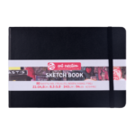 ΜΠΛΟΚ ΣΧΕΔΙΟΥ 15x21 Black ΠΛΑΓΙΟ ΜΕ ΛΑΣΤΙΧΟ ART CREATION 140g 80 ΦΥΛΛΑ (ΣΥΣΚ-5ΤΕΜ)