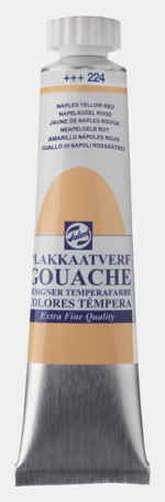 GOUACHE ΤΕΜΠΕΡΑ 20ml 224 Naples Yellow Red  ROYAL TALENS (ΣΥΣΚ-3ΤΕΜ)