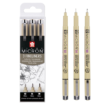 ΣΕΤ ΜΑΡΚΑΔΟΡOI SAKURA PIGMA MICRON 3ΤΕΜ (02-04-08)