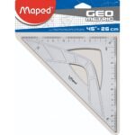 ΓΕΩΜΕΤΡΙΚΟ ΤΡΙΓΩΝΟ GEOMETRIC 26cm - 45 ΜΟΙΡΕΣ