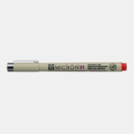 ΜΑΡΚΑΔΟΡΟΣ SAKURA PIGMA MICRON 01 – 0,25 mm RED (ΣΥΣΚ-12ΤΕΜ) - Image 2